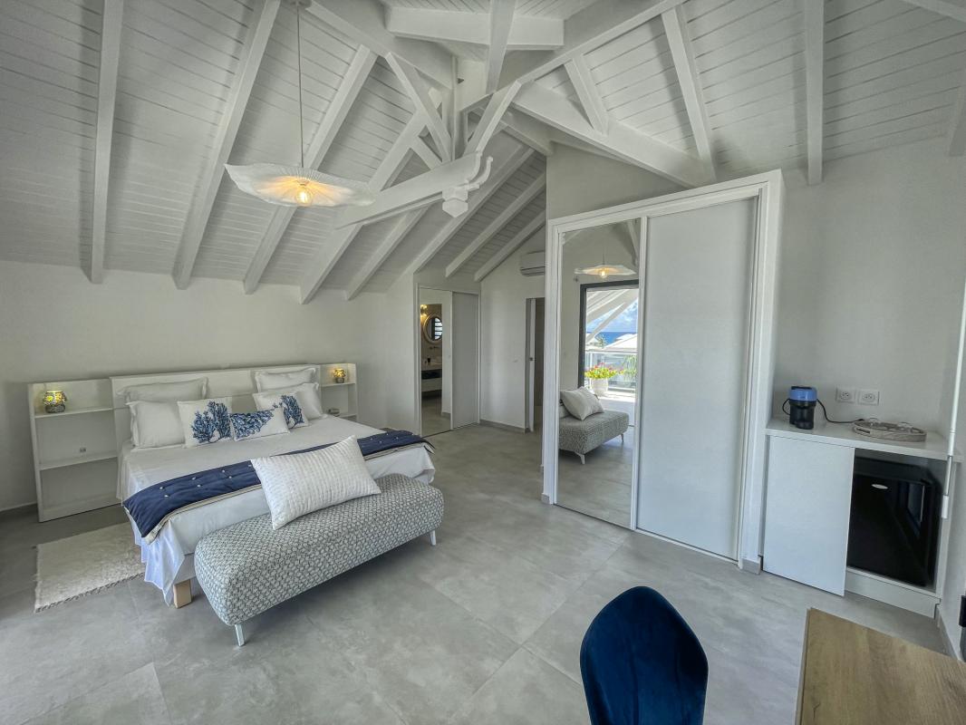 51 Location villa piscine accès plage Saint François Guadeloupe_chambre 3